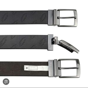 Section119 Grateful Dead Reversible Leather Belt Brown/Bears Blk/Bolts Sz 28